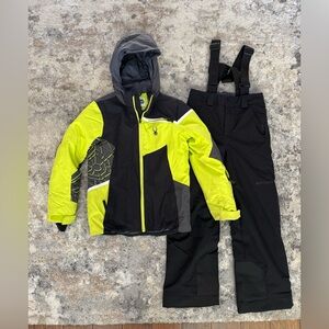 Spyder Boys Insulated Ski Jacket and Spyder Boys Propulsion Insulated Ski Pants